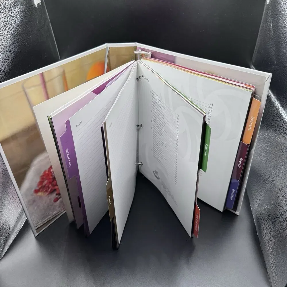 Vitamix Blender Whole Food Recipes 3 Ring Binder Cookbook
